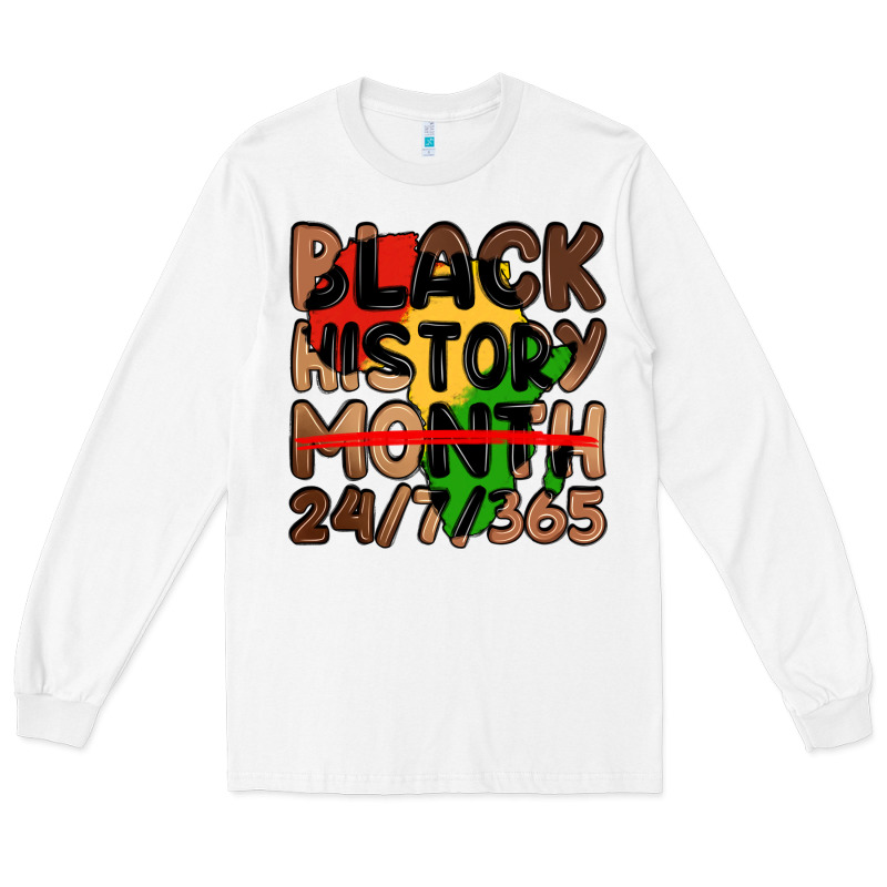 Black History Month Long Sleeve Tee by LillyAllenDesigns | Teevron