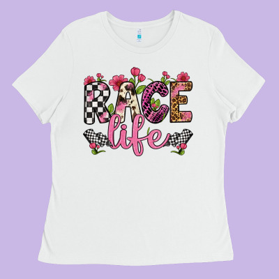 Race Life Ladies Tee Designed By Artiststas