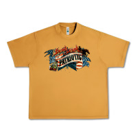 Peanut Butter patriotic drunk america Urban Heavy Tee - NancyCooperArtShop