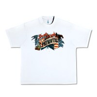 Patriotic Drunk America Urban Heavy Tee | Teevron
