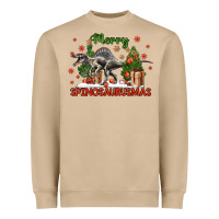 Mushroom merry spinosaurusmas Heavyweight Sweatshirt - LillyAllenDesigns