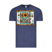 Vintage Denim god gifted me two titles mom and mimi and i rock them both Vintage Tee - JahusDesignShop