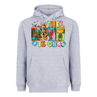 Heather Grey The hunt is on Easter Day Heavyweight Hoodie - CowGirlArtShop