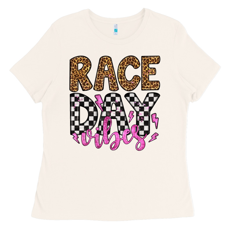 Race Day Vibes Ladies Tee by Artiststas | Teevron