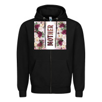 Black mother's day flowers tumbler tbs Zipper Hoodie - TumblerDesignByShophia