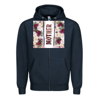 Navy mother's day flowers tumbler tbs Zipper Hoodie - TumblerDesignByShophia