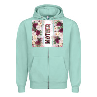 Seafoam mother's day flowers tumbler tbs Zipper Hoodie - TumblerDesignByShophia