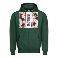 Sports Green mother's day flowers tumbler tbs Zipper Hoodie - TumblerDesignByShophia