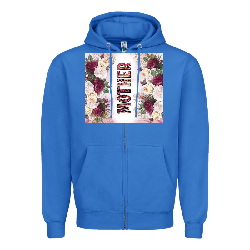 Mother's Day Flowers Tumbler Tbs Zipper Hoodie by TumblerDesignByShophia | Teevron