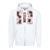 White mother's day flowers tumbler tbs Zipper Hoodie - TumblerDesignByShophia