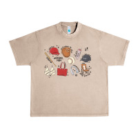 French Oak baseball mom Urban Heavy Tee - MaliasSmallBusiness
