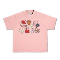 Salmon baseball mom Urban Heavy Tee - MaliasSmallBusiness