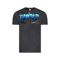 Vintage Black barber life Vintage Tee - NancyCooperArtShop