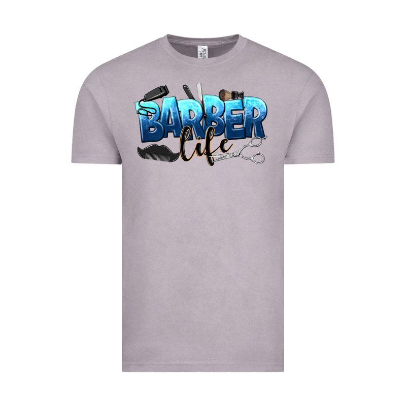 Barber Life Vintage Tee by NancyCooperArtShop | Teevron