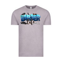 Vintage Zinc barber life Vintage Tee - NancyCooperArtShop