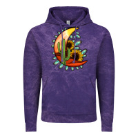 Cloud Purple Desert Moon Vintage Hoodie - Jasminsmagicworld