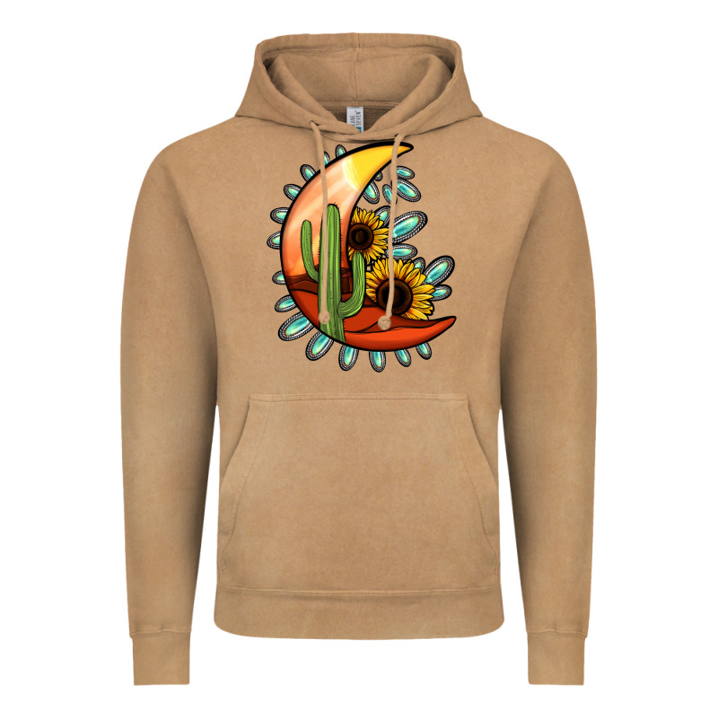 Desert Moon Vintage Hoodie by Jasminsmagicworld | Teevron