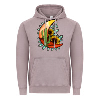 Vintage Zinc Desert Moon Vintage Hoodie - Jasminsmagicworld