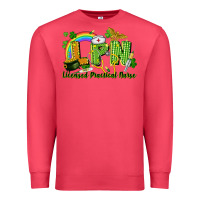 Cardinal LPN Licensed Practical Nurse St. Patrick's Day Premium Sweatshirt - CowGirlArtShop
