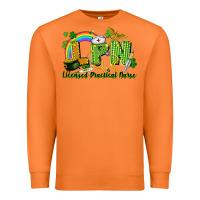 Carrot LPN Licensed Practical Nurse St. Patrick's Day Premium Sweatshirt - CowGirlArtShop