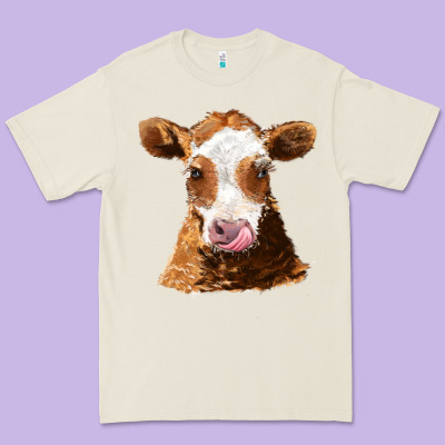 Guernsey Cow Premium Tee Designed By Adodesignshop