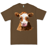 Cacao guernsey cow Premium Tee - AdoDesignShop