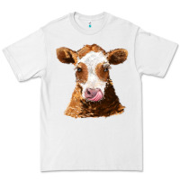 White guernsey cow Premium Tee - AdoDesignShop