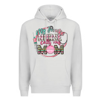 Dove Grey my favorite nurse calls me mom Premium Hoodie - CowGirlArtShop