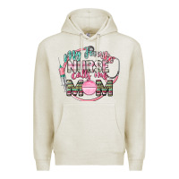 Oatmeal Heather my favorite nurse calls me mom Premium Hoodie - CowGirlArtShop