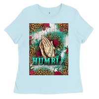 Baby Blue western humble 1 peter 5 6 car air freshener Ladies Tee - Jasminsmagicworld