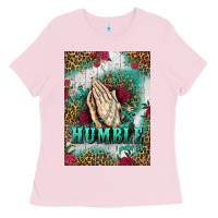 Bubblegum Pink western humble 1 peter 5 6 car air freshener Ladies Tee - Jasminsmagicworld