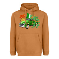 Meerkat Western St. Patrick's Day truck Heavyweight Hoodie - CowGirlArtShop