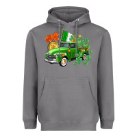 Storm Western St. Patrick's Day truck Heavyweight Hoodie - CowGirlArtShop