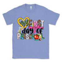 Colony Blue my first day of preschool Classic Tee - NancyCooperArtShop