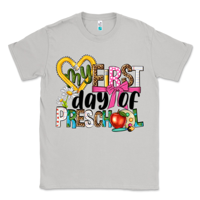 My First Day Of Preschool Classic Tee by NancyCooperArtShop | Teevron