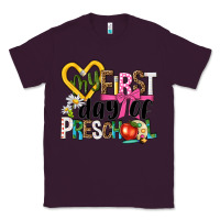 Plum my first day of preschool Classic Tee - NancyCooperArtShop
