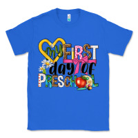 True Royal my first day of preschool Classic Tee - NancyCooperArtShop
