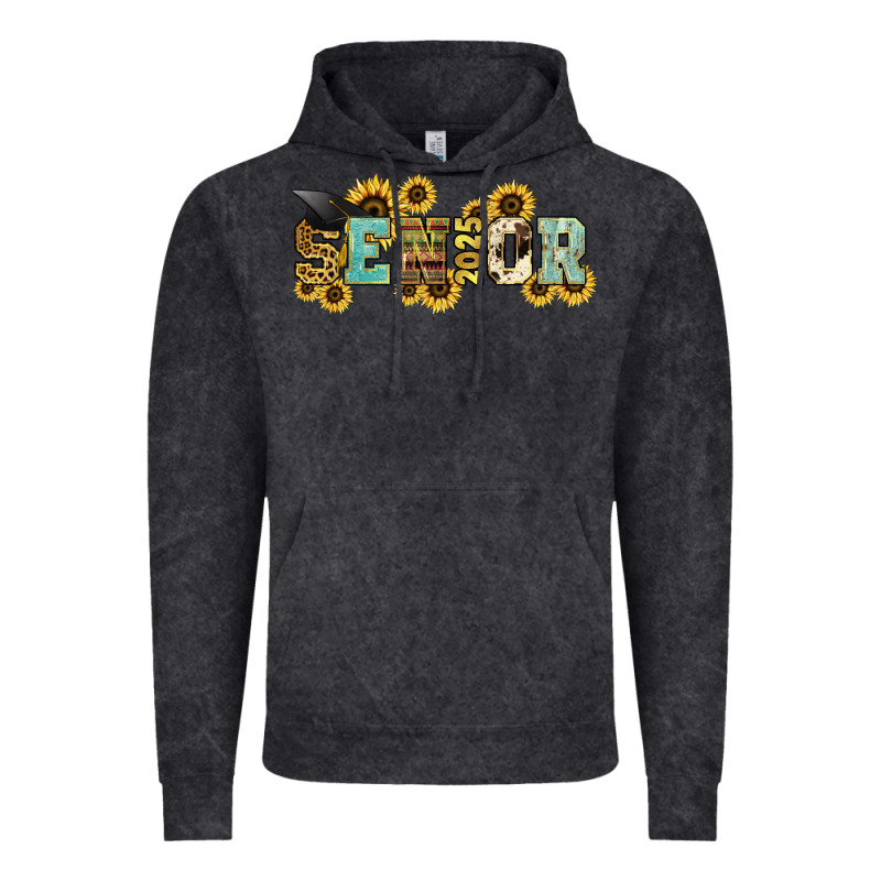 Senior 2025 Sunflowers Vintage Hoodie by NancyCooperArtShop | Teevron