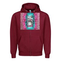 Burgundy for the love of the game with volleyball tumbler tbs Zipper Hoodie - TumblerDesignByShophia