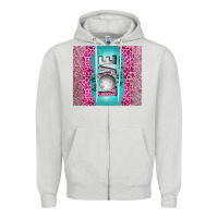 Dove Grey for the love of the game with volleyball tumbler tbs Zipper Hoodie - TumblerDesignByShophia