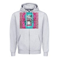 Heather Grey for the love of the game with volleyball tumbler tbs Zipper Hoodie - TumblerDesignByShophia