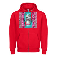 Red for the love of the game with volleyball tumbler tbs Zipper Hoodie - TumblerDesignByShophia