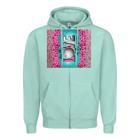 Seafoam for the love of the game with volleyball tumbler tbs Zipper Hoodie - TumblerDesignByShophia