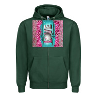 Sports Green for the love of the game with volleyball tumbler tbs Zipper Hoodie - TumblerDesignByShophia