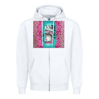 White for the love of the game with volleyball tumbler tbs Zipper Hoodie - TumblerDesignByShophia