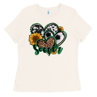 Bone soccer hearts Ladies Tee - Jasminsmagicworld