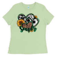Matcha soccer hearts Ladies Tee - Jasminsmagicworld