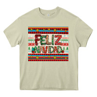 Mossy feliz navidad spanish christmas Heavy Core Tee - Jasminsmagicworld