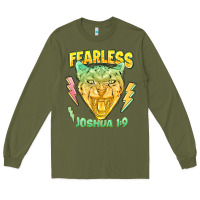 Army Green fearless joshua 1 9 cheetah Long Sleeve Tee - LillyAllenDesigns