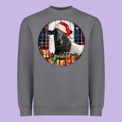Christmas Dorper Sheep Heavyweight Sweatshirt Designed By Lillyallendesigns